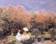 Claude Monet The Garden Sweden oil painting artist